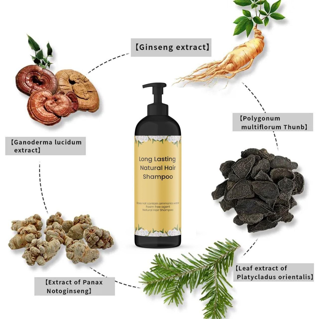 Natural Hair Dye Shampoo (50ml)