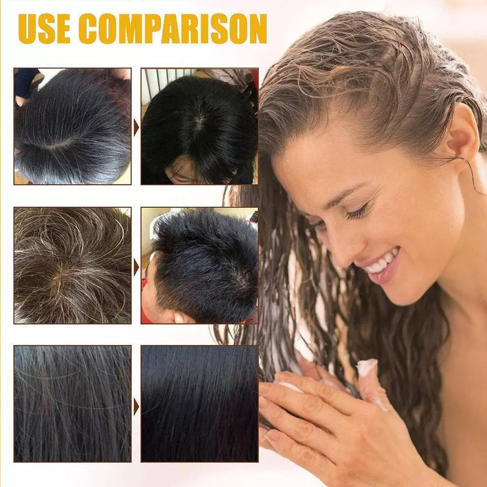 Natural Hair Dye Shampoo (50ml)