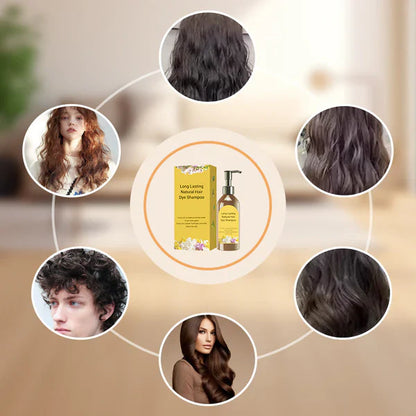 Natural Hair Dye Shampoo (50ml)